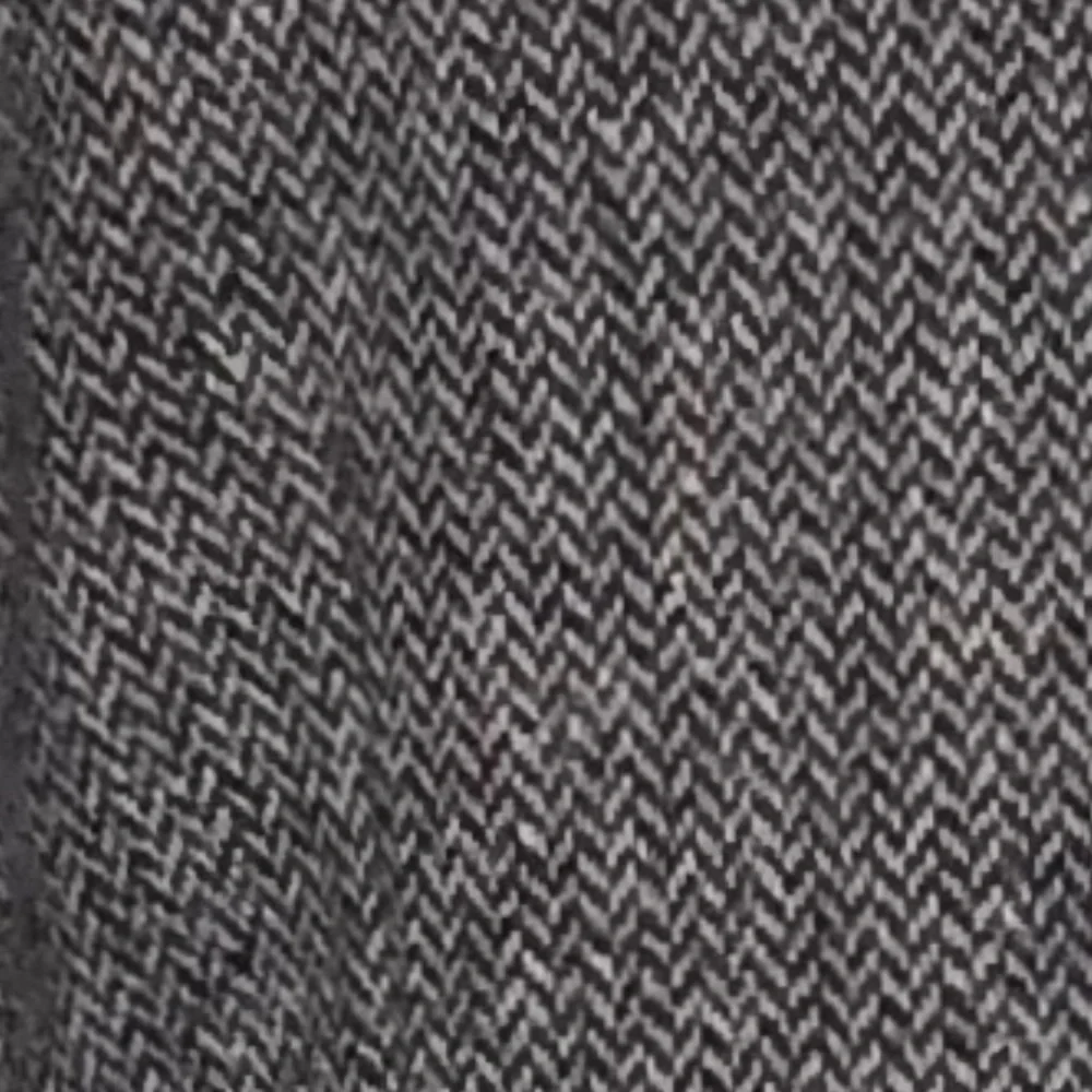 Fashion Bug Wool blend Herringbone Gray Bomber Jacket with Structured Design - Picture 6 of 13
